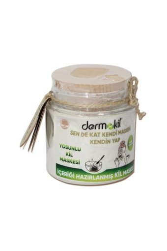 Dermokil Sen De Kat Kendi Maskeni Kendin Yap Yosunlu Killi Nemlendiricili Toz Yüz Maskesi 220 ml