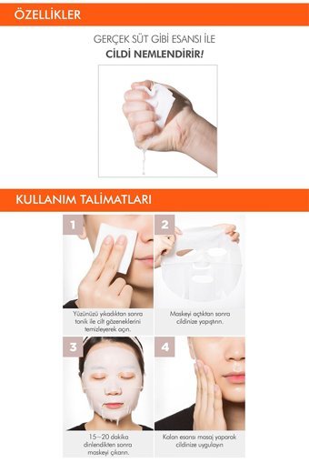 Missha APIEU Chocolate Milk One-Pack Nemlendiricili Soyulabilir Kağıt Yüz Maskesi