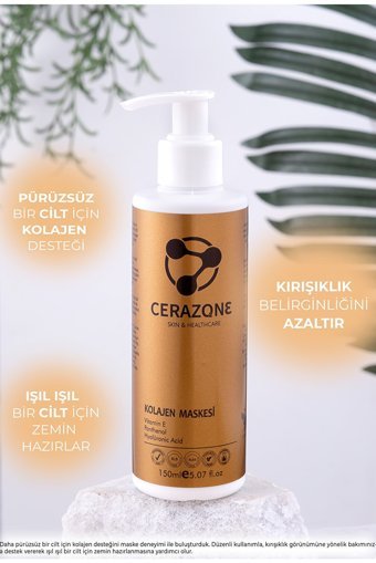 Cerazone Skin & Healthcare Anti Aging Hyaluronik Jel Yüz Maskesi 150 ml