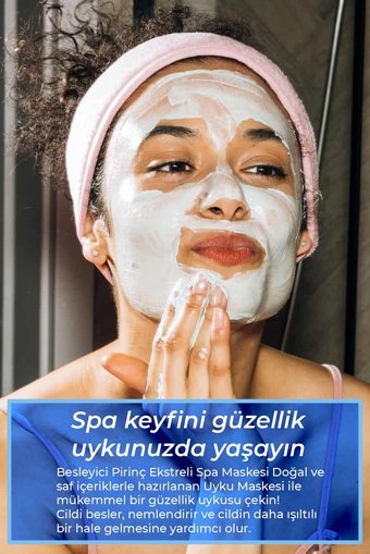 Wparis Uyku Nemlendiricili Krem Yüz Maskesi 50 ml
