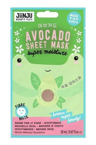 Jıınju Avocado Nemlendiricili Kağıt Yüz Maskesi