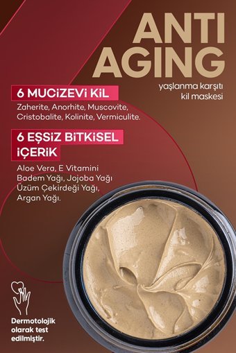 Deep Way Anti-Aging Killi Nemlendiricili Krem Yüz Maskesi