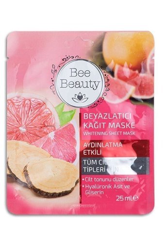 Bee Beauty Kağıt Yüz Maskesi 3x25 ml