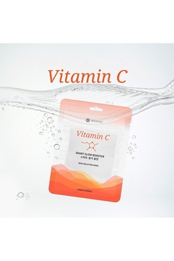 Jkosmec Skin Solution Vitamin C Nemlendiricili Soyulabilir Kağıt Yüz Maskesi