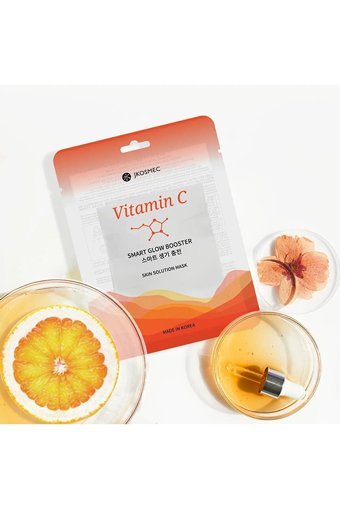 Jkosmec Skin Solution Vitamin C Nemlendiricili Soyulabilir Kağıt Yüz Maskesi