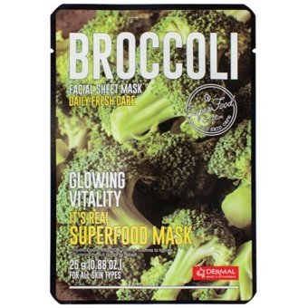 Dermal Broccoli Nemlendiricili Kağıt Yüz Maskesi 25 gr
