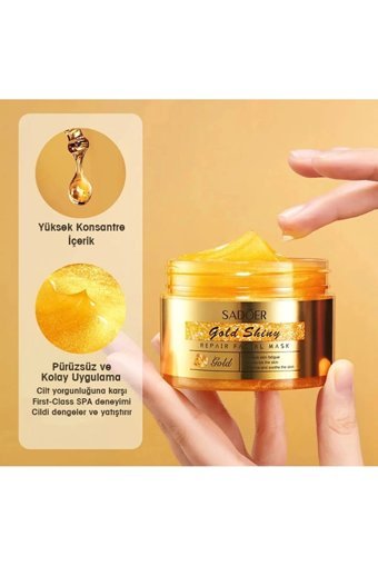 Sadoer 24K Nemlendiricili Jel Yüz Maskesi 120 gr