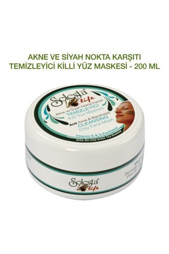 Selesta Killi Krem Yüz Maskesi 200 ml