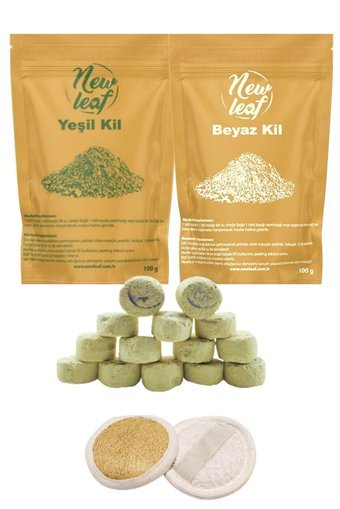 Newleaf Arındırıcı Kil Killi Nemlendiricili Toz Yüz Maskesi 500 gr