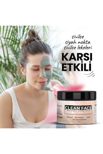 Clean Face Killi Jel Yüz Maskesi