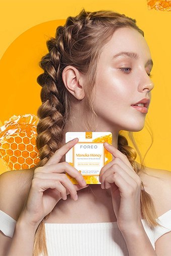 Foreo Manuka Honey Canlandırıcı Nemlendiricili Kağıt Yüz Maskesi 6 Adet