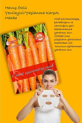 Dahaus Xlm98 Nemlendiricili Kağıt Yüz Maskesi
