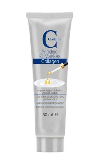 Claderm Collagen Killi Nemlendiricili Krem Yüz Maskesi 50 ml
