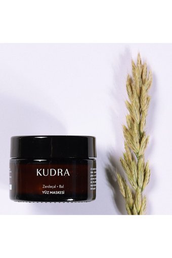 Kudra Zerdeçal + Bal Nemlendiricili Krem Yüz Maskesi 50 ml