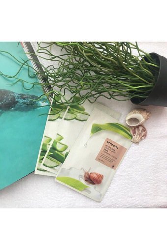 Mizon Joyful Time Essence Snail Salyangoz Nemlendiricili Soyulabilir Kağıt Yüz Maskesi