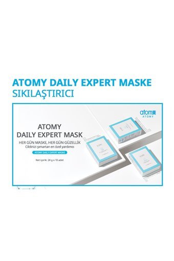 Atomy Daily Expert Nemlendiricili Kağıt Yüz Maskesi 10 Adet