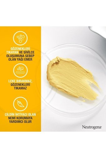 Neutrogena Soothing Clear Nemlendiricili Krem Yüz Maskesi 50 ml