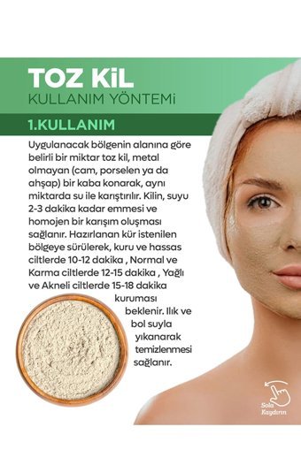 Deep Way Killi Nemlendiricili Toz Yüz Maskesi