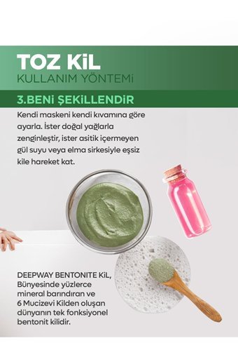 Deep Way Killi Nemlendiricili Toz Yüz Maskesi