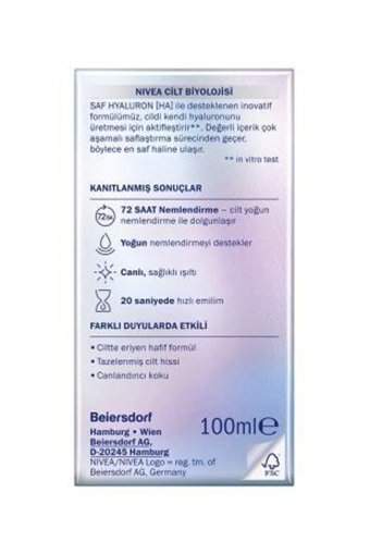 Nivea Hydra Skin Effect Nemlendiricili Krem Yüz Maskesi