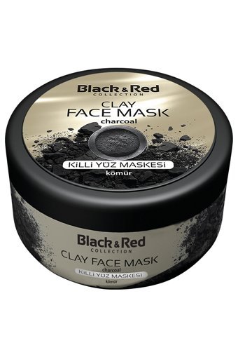 Black & Red Kömür+Orman Meyveleri Killi Krem Yüz Maskesi 2x400 gr