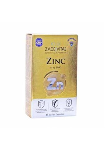 Zadevital Zinc Yetişkin Mineral 30 Adet