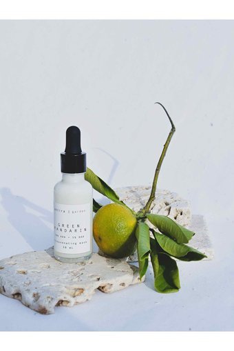 Abtira Green Mandarın Aloe Veralı Nemlendiricili Krem Yüz Maskesi