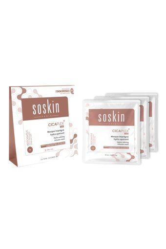 Soskın Cıcaplex Flash Hydra Calming Infusio Nemlendiricili Kağıt Yüz Maskesi