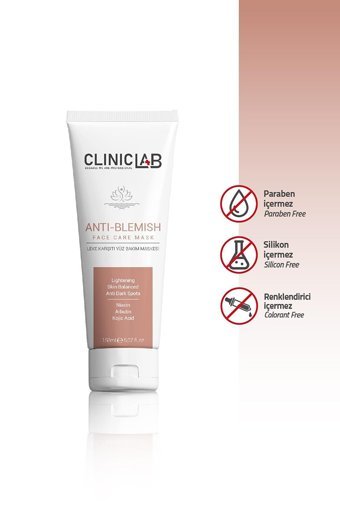 Cliniclab Anti Blemish Nemlendiricili Krem Yüz Maskesi 150 ml
