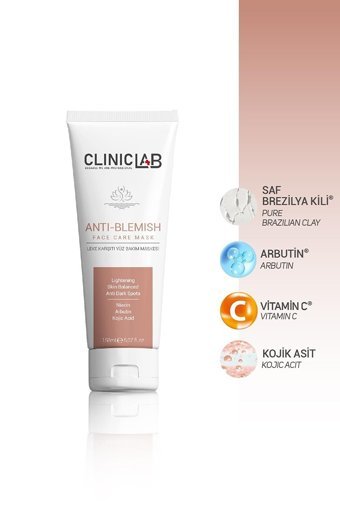 Cliniclab Anti Blemish Nemlendiricili Krem Yüz Maskesi 150 ml