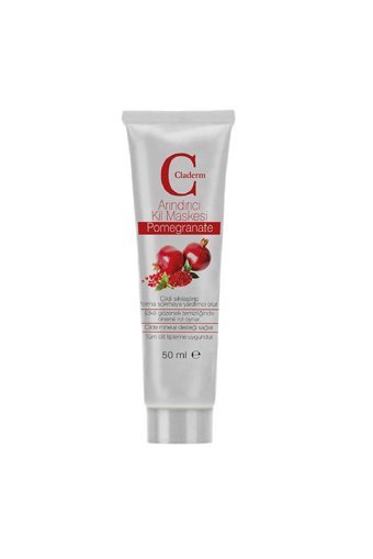 Claderm Collagen-Pomegranate Killi Aloe Veralı Nemlendiricili Krem Yüz Maskesi 3x50 ml