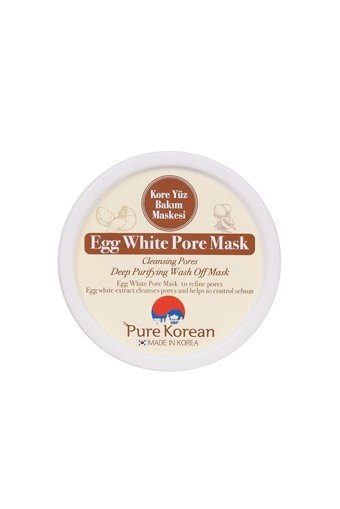 Pure Korean Egg White Krem Yüz Maskesi 100 ml