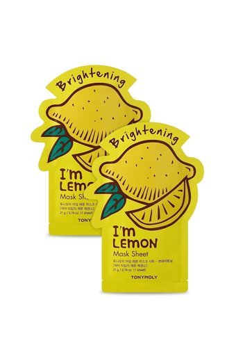 Tonymoly I'M Real Limon Nemlendiricili Kağıt Yüz Maskesi 2 Adet