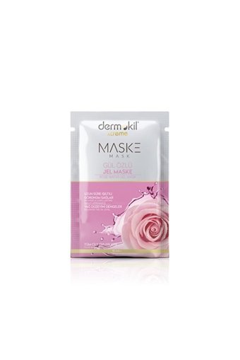 Dermokil Gül Özlü Aloe Veralı Nemlendiricili Jel Yüz Maskesi 15 ml