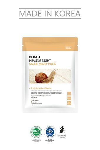 Pekah 16 Peptit Ve Snail Müsini İçeren Kağıt Yüz Maskesi 25 ml