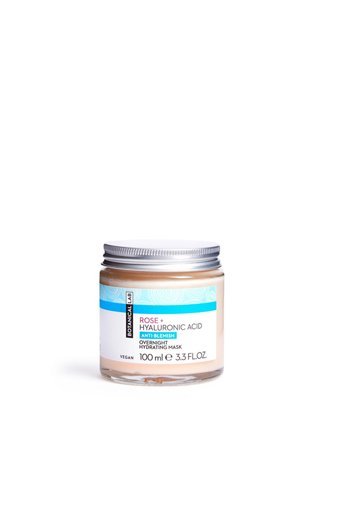 Botanicallab Gül Suyu Ve Hyalüronik Asit Aloe Veralı Nemlendiricili Krem Yüz Maskesi 100 ml