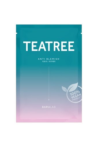 Barulab The Clean Vegan Teatree Kağıt Yüz Maskesi 23 gr