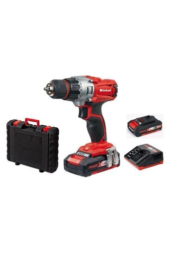Einhel TE-CD 18/2 Li Kit 18 V 1.5 Ah Kömürsüz Çift Akülü Vidalama Makinesi