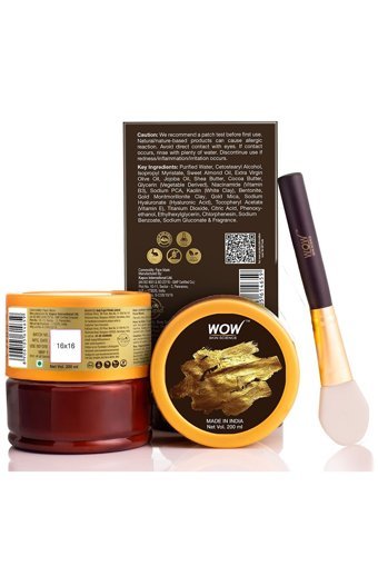 Wow Skin Science Altın Killi Nemlendiricili Yüz Maskesi