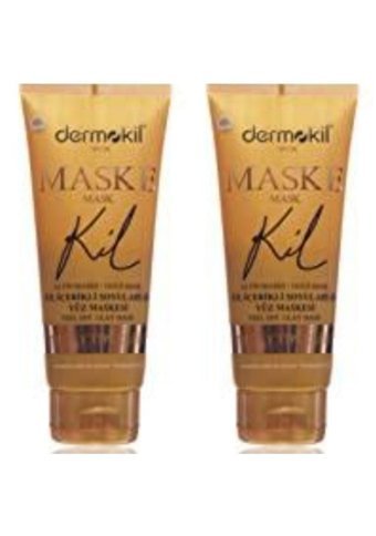 Dermokil Gold Killi Soyulabilir Krem Yüz Maskesi 2x75 ml