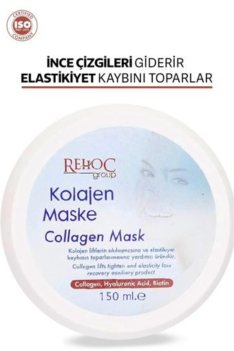 Rehoc Group Group Colajen Nemlendiricili Jel Yüz Maskesi