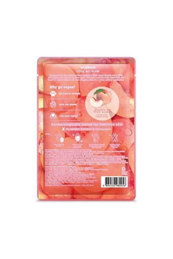 Watsons Fruity Peach Pore Refining Nemlendiricili Kağıt Yüz Maskesi 3 Adet
