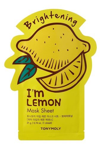 Tonymoly I'M Real Limon Kağıt Yüz Maskesi