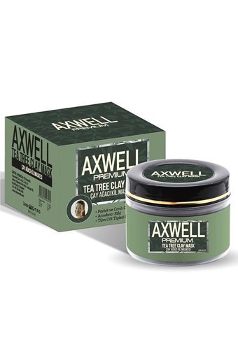 Axwell Premıum Çay Ağacı Killi Krem Yüz Maskesi 100 ml