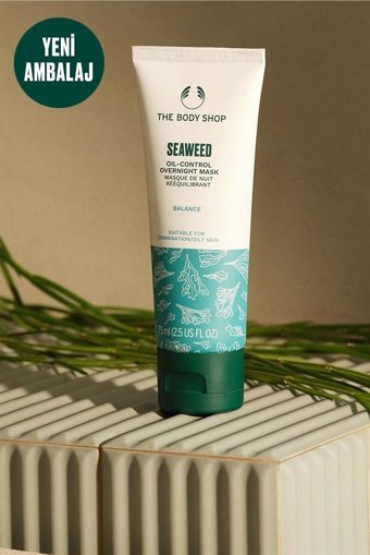 The Body Shop Seaweed Nemlendiricili Krem Yüz Maskesi
