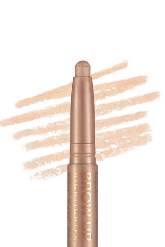 Flormar Brow Up Highlighter Asansörlü Fırçalı Kalın Uçlu Suya Dayanıklı Kaş Kalemi Kahverengi