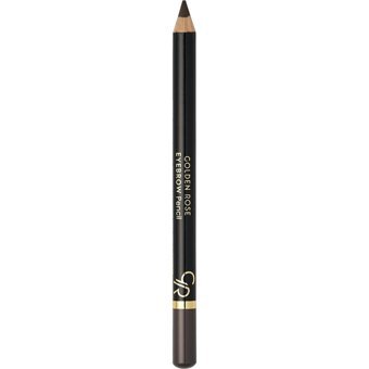 Golden Rose No:103 Asansörlü Çift Taraflı Fırçalı İnce Uçlu Suya Dayanıklı Kaş Kalemi Gri