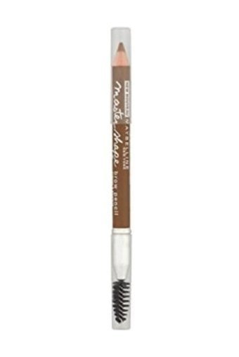 Maybelline New York Master Shape Brow Pencil 250 Dark Blonde Çift Taraflı Fırçalı Kalın Uçlu Kaş Kalemi Kahverengi