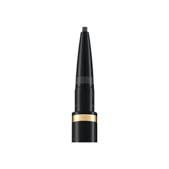 Artistry No:02 Asansörlü Çift Taraflı Fırçalı İnce Uçlu Suya Dayanıklı Kaş Kalemi Siyah
