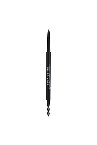 Make Up Academy Define Micro Asansörlü Çift Taraflı Fırçalı İnce Uçlu Kaş Kalemi Koyu Kahverengi